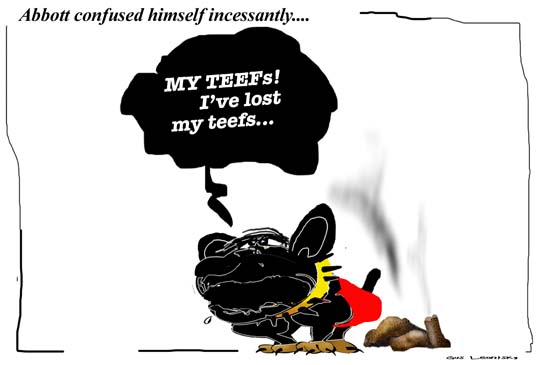 abbott's confusion...